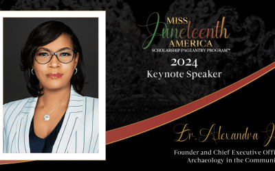 2024 Keynote Speaker, Dr. Alexandra Jones!