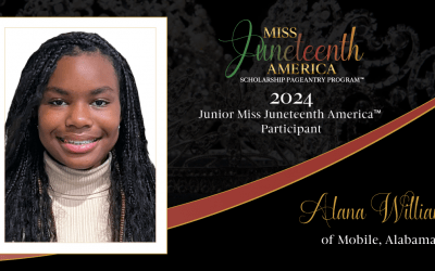 Meet Ms. Alana Williams, 2024 Junior Miss Juneteenth® America Participant