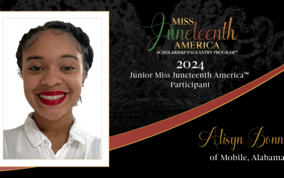 Meet Ms. Alisyn Bonney, 2024 Junior Miss Juneteenth® America Participant
