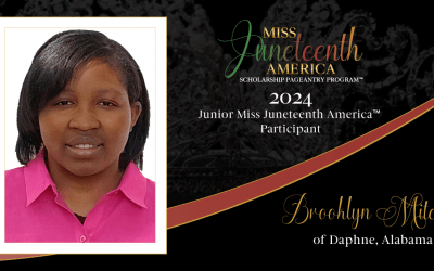Meet Ms. Brooklyn Mitchell, 2024 Junior Miss Juneteenth® America Participant