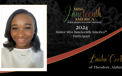 Meet Ms. Daisha Corbin, 2024 Junior Miss Juneteenth® America Participant