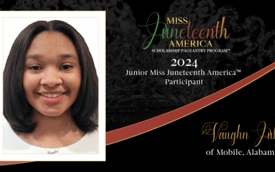 Meet Ms. Vaughn July, 2024 Junior Miss Juneteenth® America Participant