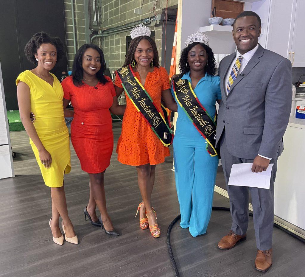 2023 Crowned Junior and Teen Miss America Queens WKRG Interview - 7