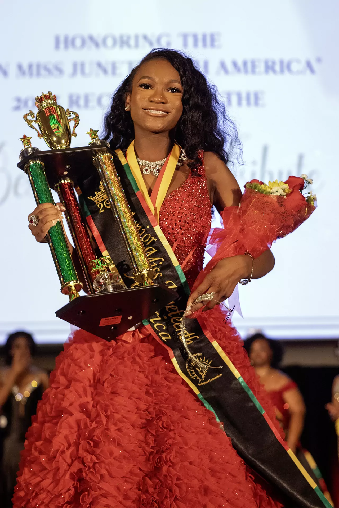 Savannah Jones - Junior Miss Juneteenth America 2025 - Winning Night 06.21.25