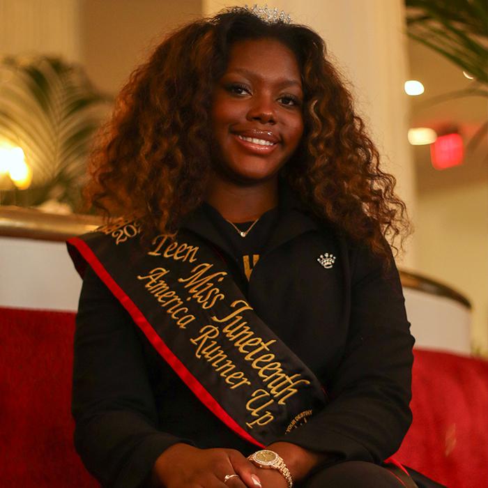 Cayleigh Humphrey - 2026 Teen Miss Juneteenth America First Runner-up