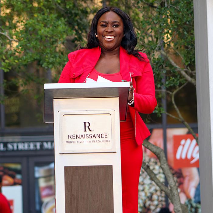 Christina J. Harris - 2026 MJA Second Line Parade Hostess