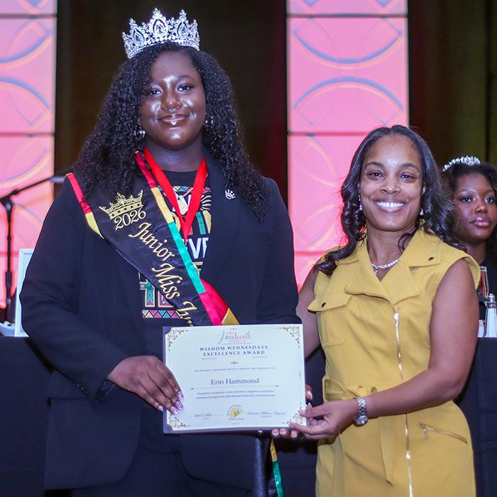 Erin Hammond - 2026 Wisdom Wednesdays Excellence Award