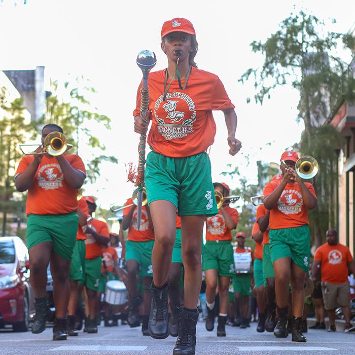 The Mighty Marching Rattlers - John L. LeFlore Magnet High School - 2026 MJA Second Line Parade Featured Band